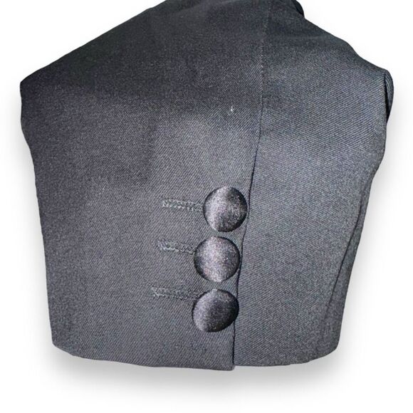 Hugo Boss Made in USA 2 Piece Tuxedo Suit Size 46R - Picture 5 of 13